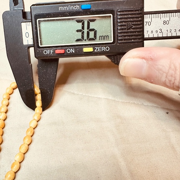 Tagua Nut Necklace Hand Carved Rose Beads Screw Clasp Vegetable Ivory Vintage - Picture 10 of 11